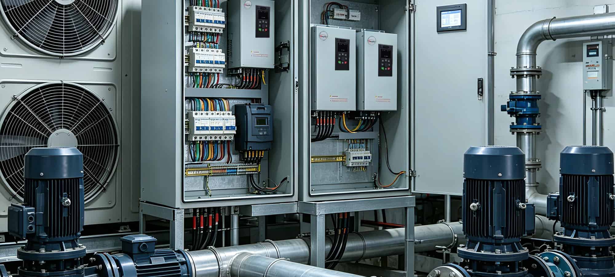 Variable Frequency Drives (VFDs) in HVAC Systems: Intelligent Energy Optimization for Fan & Pump Control