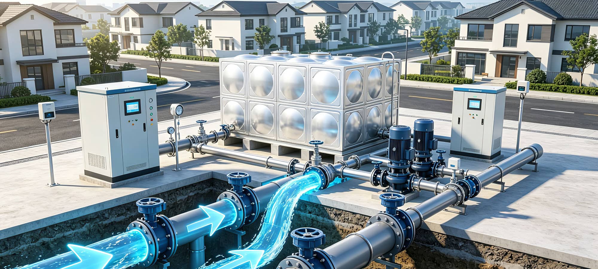 Building Constant Pressure Water Supply Case Study